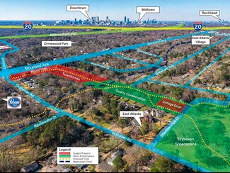 Plus de détails pour 1058-1120 Moreland, Atlanta, GA - Terrain à vendre