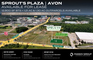 Plus de détails pour NWC Chester Rd & Jaycox Rd, Avon, OH - Local commercial à louer