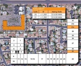 2655 W Guadalupe Rd, Mesa, AZ à louer Plan de site– Image 1 sur 1