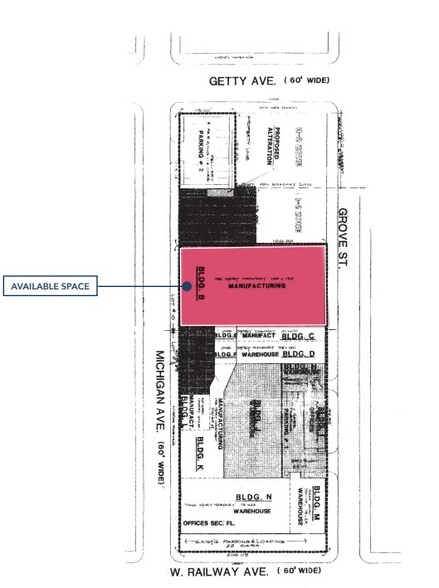 91 Michigan Ave, Paterson, NJ à louer - Plan de site – Image 3 sur 3