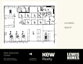 6000 E 58th Ave, Commerce City, CO à louer Plan de site– Image 1 sur 1