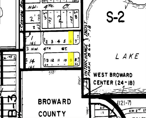 2610-2618 NW 4th St, Fort Lauderdale, FL à louer - Plan cadastral – Image 3 sur 9