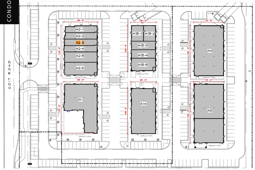 10010 Coit Rd, Frisco, TX à louer - Plan de site – Image 2 sur 2