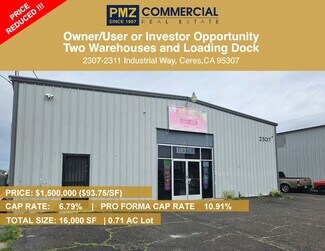 Plus de détails pour 2307-2311 Industrial Way, Ceres, CA - Industriel/Logistique à vendre