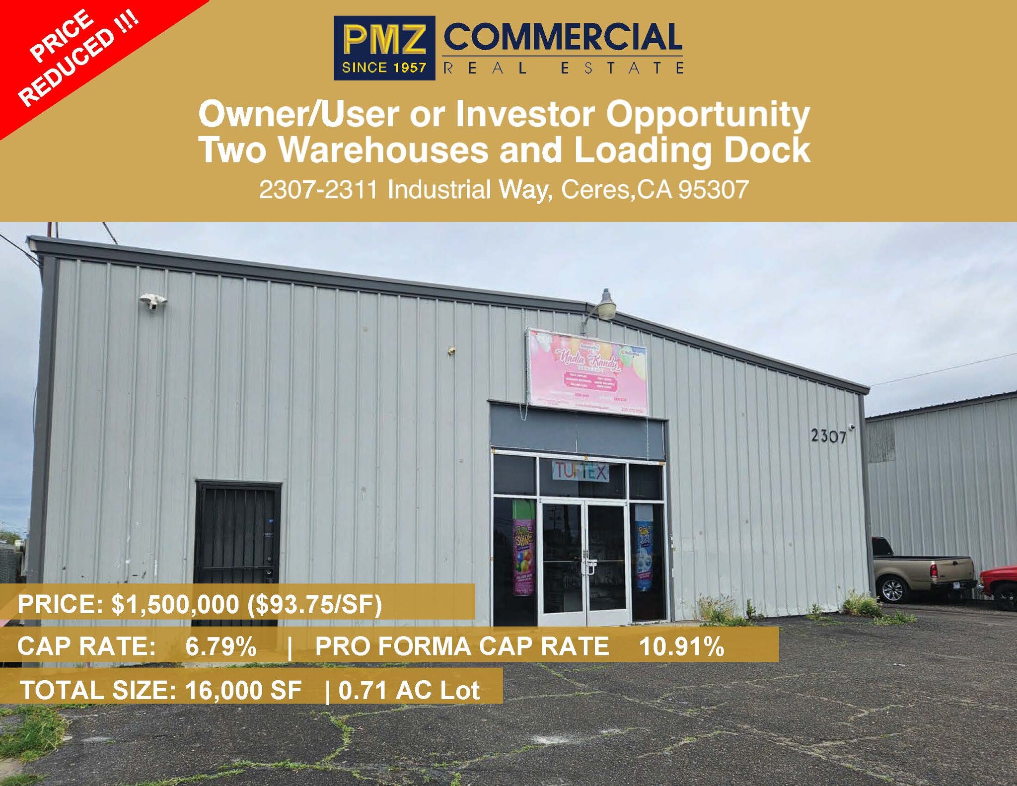 2307-2311 Industrial Way, Ceres, CA à vendre Photo de l’immeuble– Image 1 sur 10