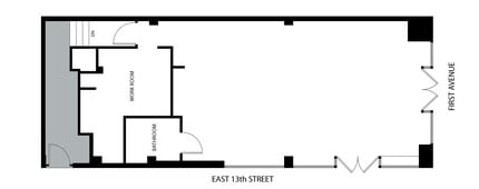 219 1st Ave, New York, NY à louer Plan d’étage– Image 1 sur 14