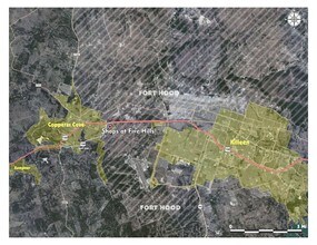 804 E Highway 190, Copperas Cove, TX - Vue aérienne vue de carte - Image1