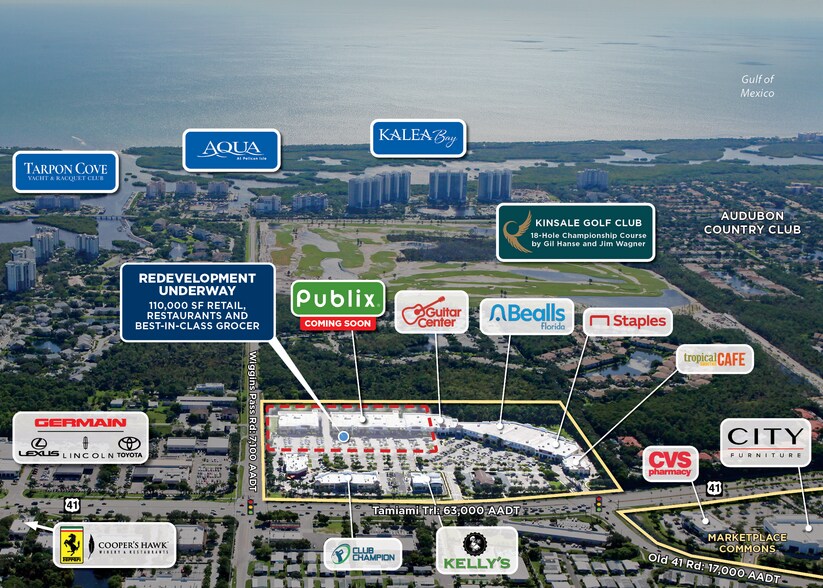 13575-13585 Tamiami Trl N, Naples, FL à louer - Aérien – Image 2 sur 6