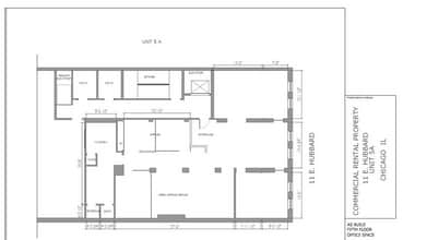 11 E Hubbard St, Chicago, IL à louer Plan d’étage– Image 1 sur 1