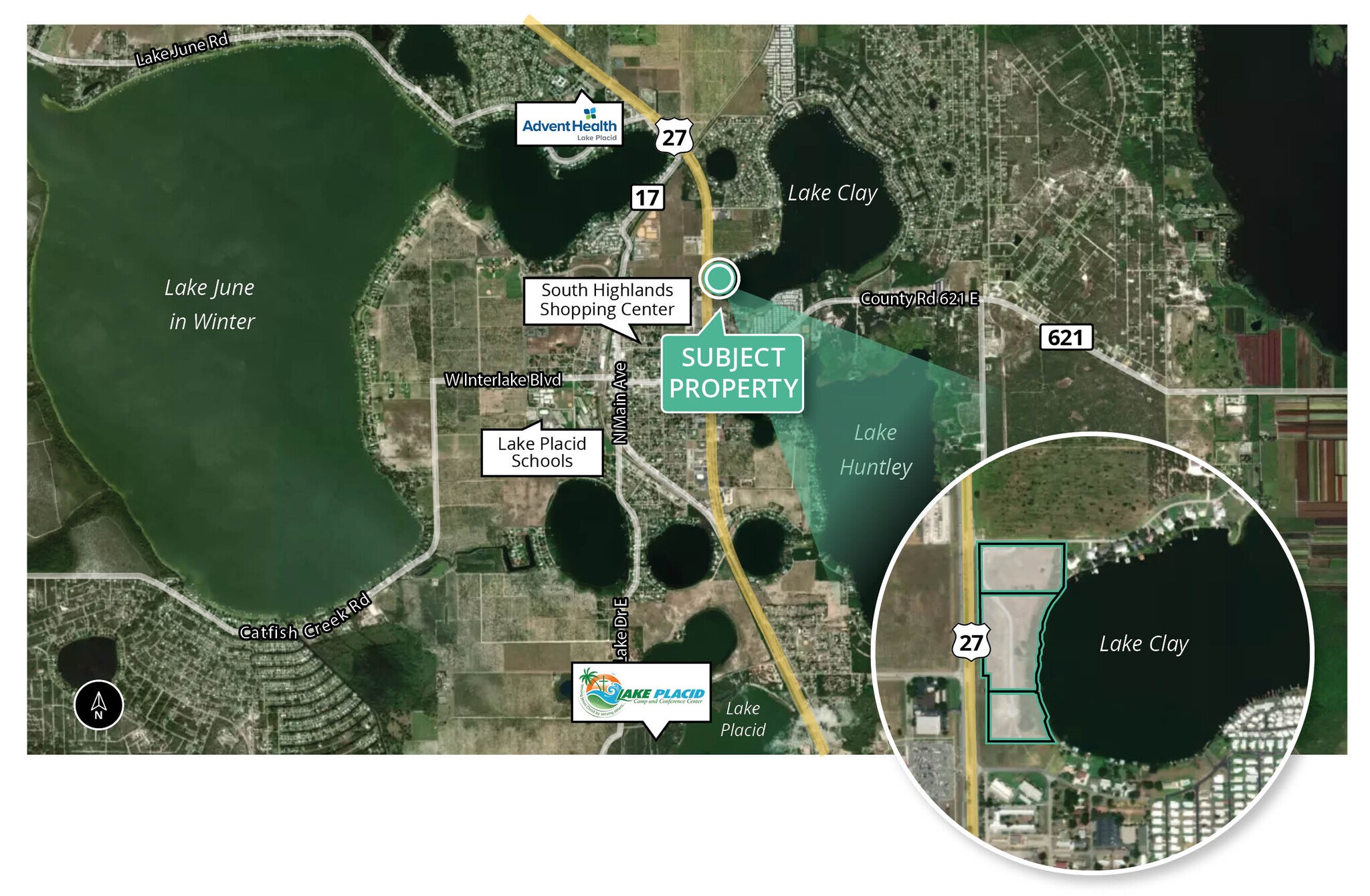 1000,1408,1949 Grand Placid ave, Lake Placid, FL à vendre Photo principale– Image 1 sur 4
