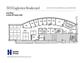 505 Eagleview Blvd, Exton, PA à louer Plan d’étage– Image 1 sur 1