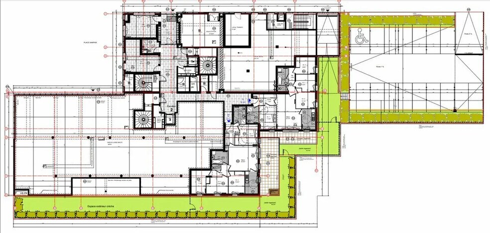 Local commercial dans Bagnolet à louer - Plan d’étage – Image 2 sur 2