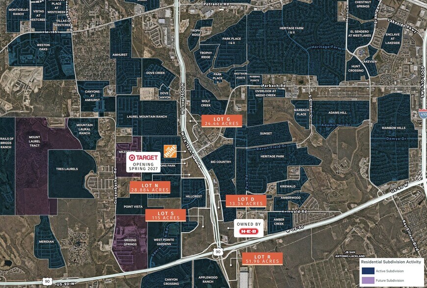 1604 W At Highwy 90, San Antonio, TX à vendre - Aérien – Image 3 sur 9