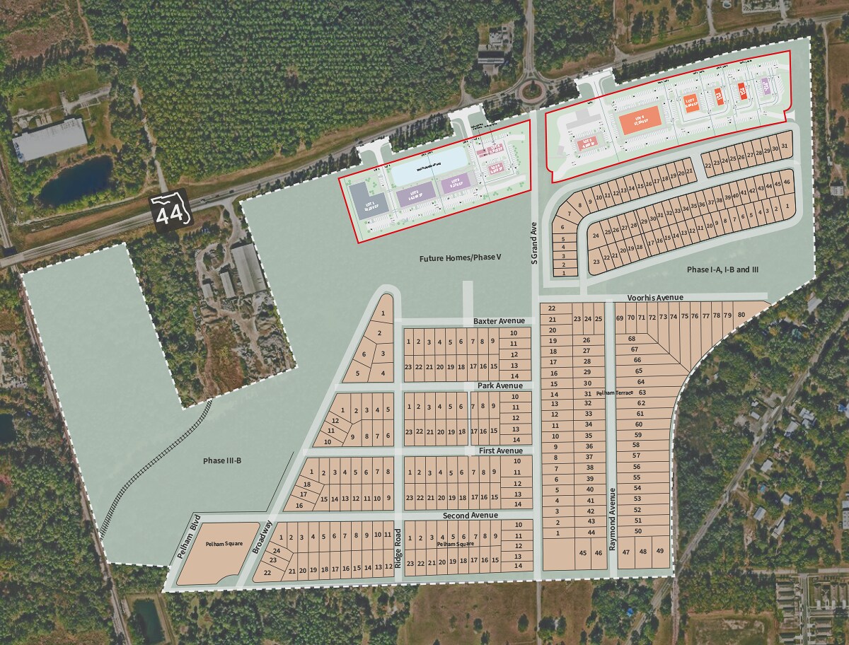 2190 New York Ave, Deland, FL à louer Plan de site– Image 1 sur 7