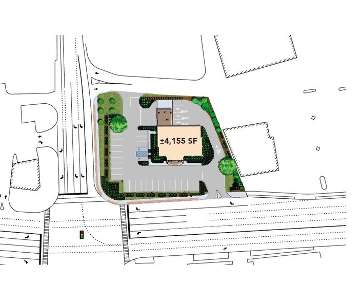 2822 Middle Country Rd, Lake Grove, NY à louer - Plan de site – Image 3 sur 4