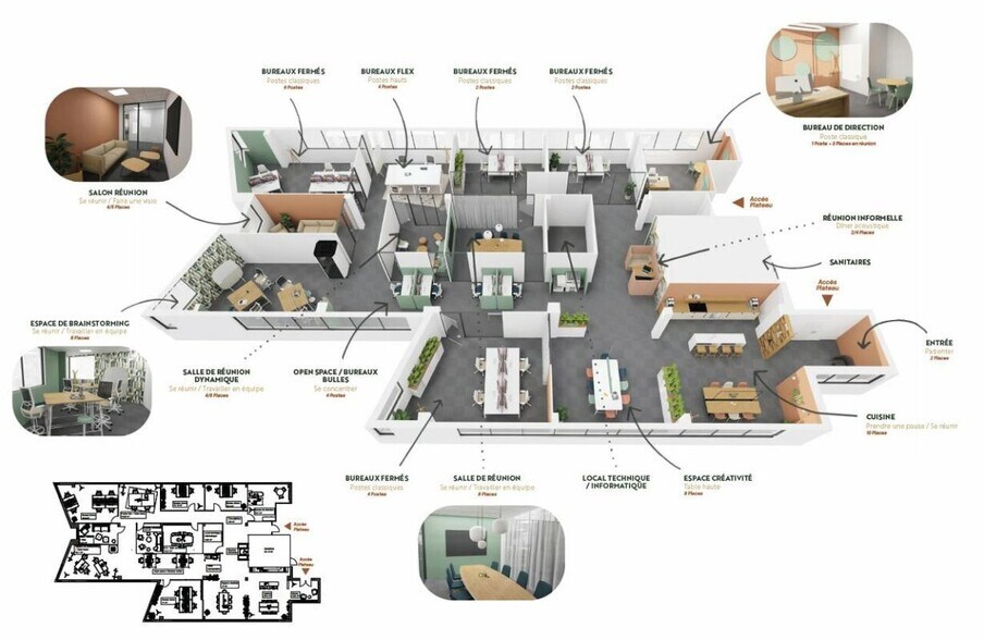 575-655 Allée Des Parcs, Saint-Priest à louer - Plan d’étage – Image 3 sur 14