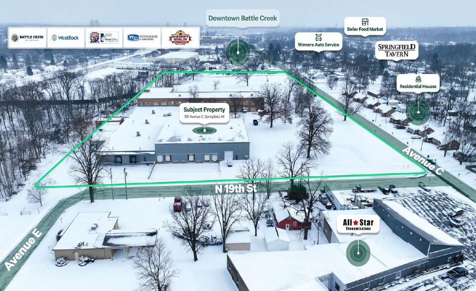 126 Avenue C, Springfield, MI à vendre - Photo de l’immeuble – Image 2 sur 112