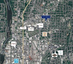 1117 20th St, Columbus, GA - Vue aérienne  vue de carte