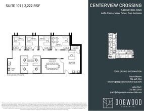 4538 Centerview Dr, San Antonio, TX à louer Plan d’étage– Image 1 sur 1