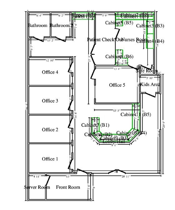 8021 E R L Thornton Fwy, Dallas, TX à louer Plan d’étage– Image 1 sur 1