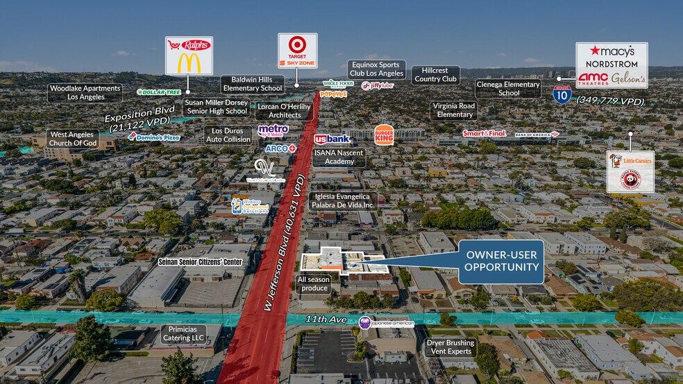 3115 W Jefferson Blvd, Los Angeles, CA à vendre - Photo de l’immeuble – Image 2 sur 5