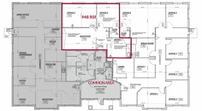 55-90 Rhoads Center Dr, Dayton, OH à louer Plan d’étage– Image 1 sur 2