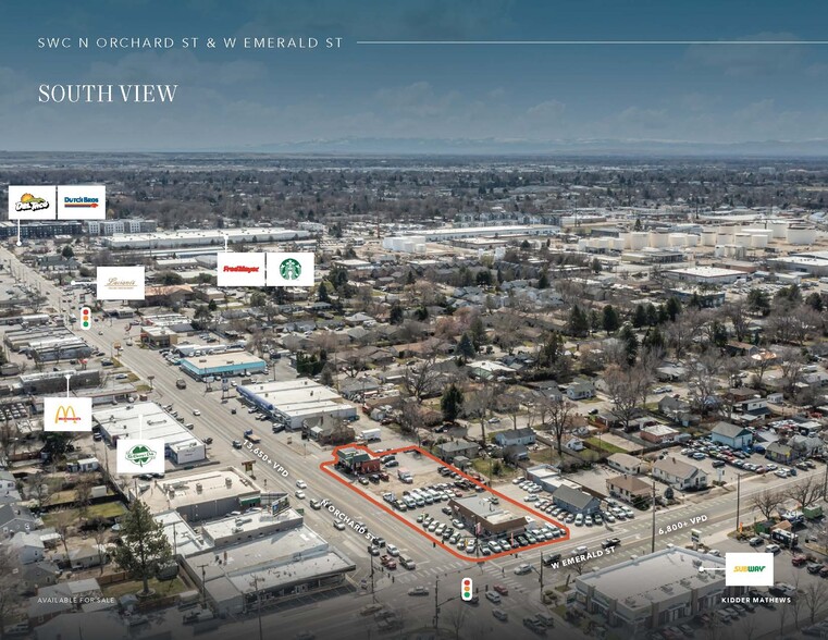 SWC Orchard St & Emerald St portefeuille de 2 biens à vendre sur LoopNet.fr - Aérien – Image 3 sur 4