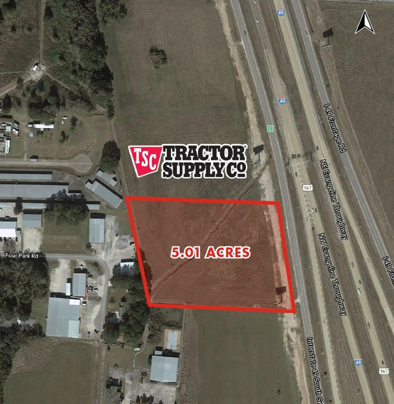 3331 NW Evangeline Thruway, Lafayette, LA à vendre Photo principale– Image 1 sur 2