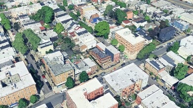 360 Crescent St, Brooklyn, NY - Vue aérienne vue de carte