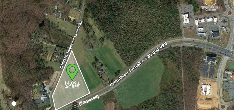 16200 Midlothian Tpke, Midlothian, VA à vendre - Aérien – Image 2 sur 2