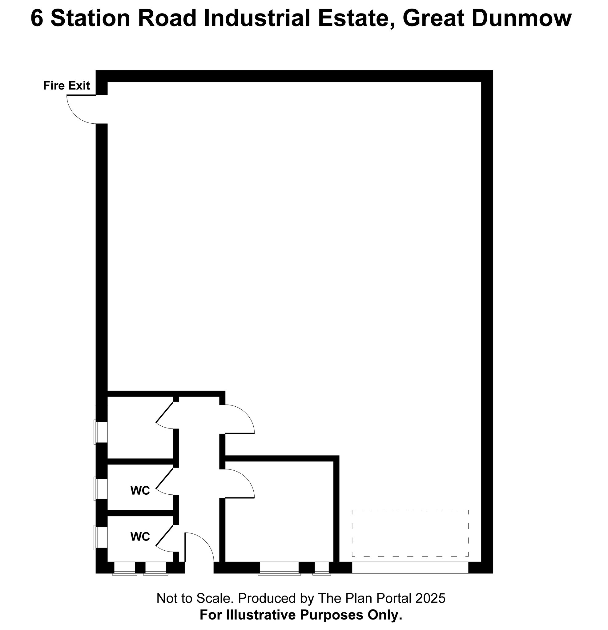 6-8 Station Rd, Dunmow à louer Plan d’étage– Image 1 sur 1