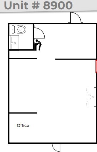8900-8920 Village Shops Dr, Fairfax Station, VA à louer Plan d’étage– Image 1 sur 1
