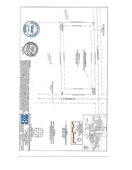S Woods / Jackson Ave. Ave, West Memphis, AR à vendre - Plan de site – Image 2 sur 2