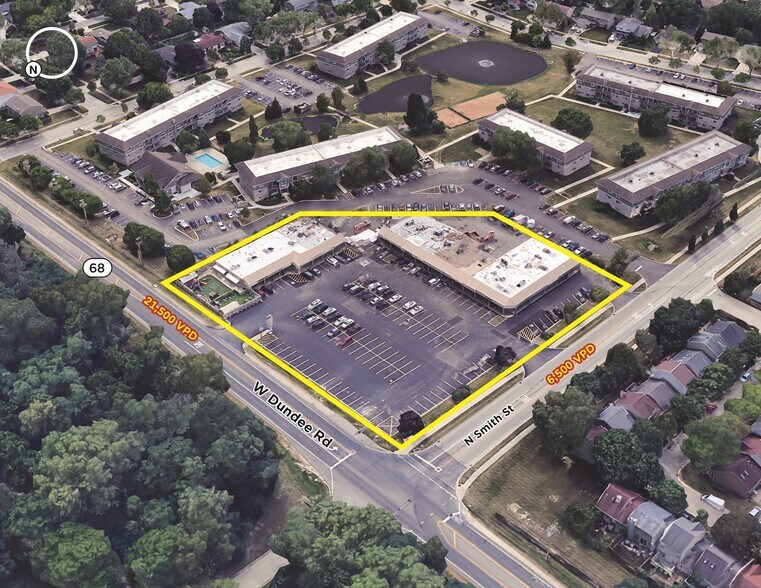 201-285 W Dundee Rd, Palatine, IL à louer - Aérien – Image 2 sur 3