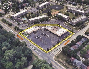 201-285 W Dundee Rd, Palatine, IL - Vue aérienne vue de carte