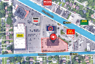 18430 Fenkell St, Detroit, MI - VUE AÉRIENNE vue de carte