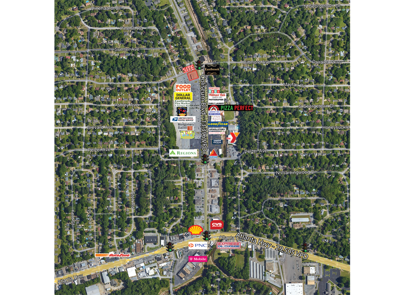 439 Coliseum Blvd, Montgomery, AL à louer - Photo de l’immeuble – Image 3 sur 3