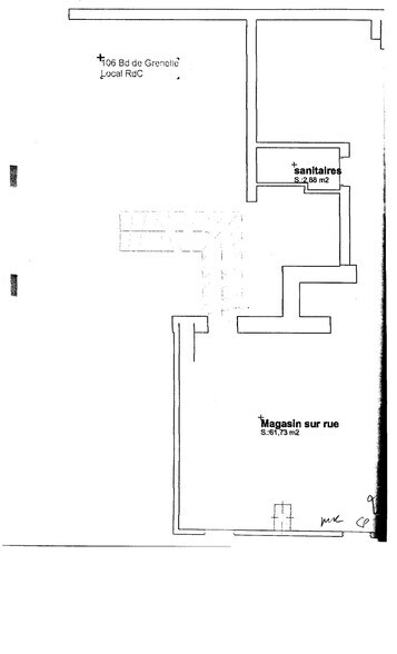 Bureaux/Local commercial dans Paris à louer - Plan d’étage – Image 2 sur 18