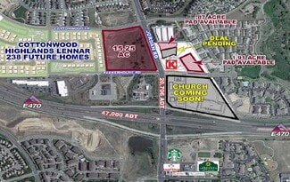 Plus de détails pour Parkerhouse Rd, Parker, CO - Terrain à vendre