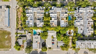 736-738 NE 3rd Ave, Fort Lauderdale, FL - VUE AÉRIENNE vue de carte - Image1