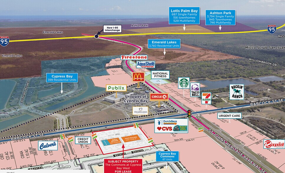 St. Johns Heritage Pkwy SE & Babcock St SE, Palm Bay, FL à louer - Photo de l’immeuble – Image 3 sur 6