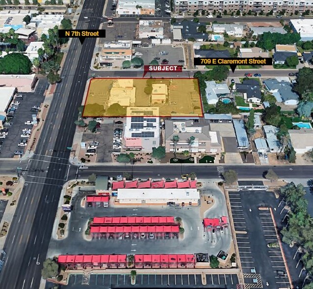 709 E Claremont St, Phoenix, AZ à vendre - Aérien – Image 3 sur 12