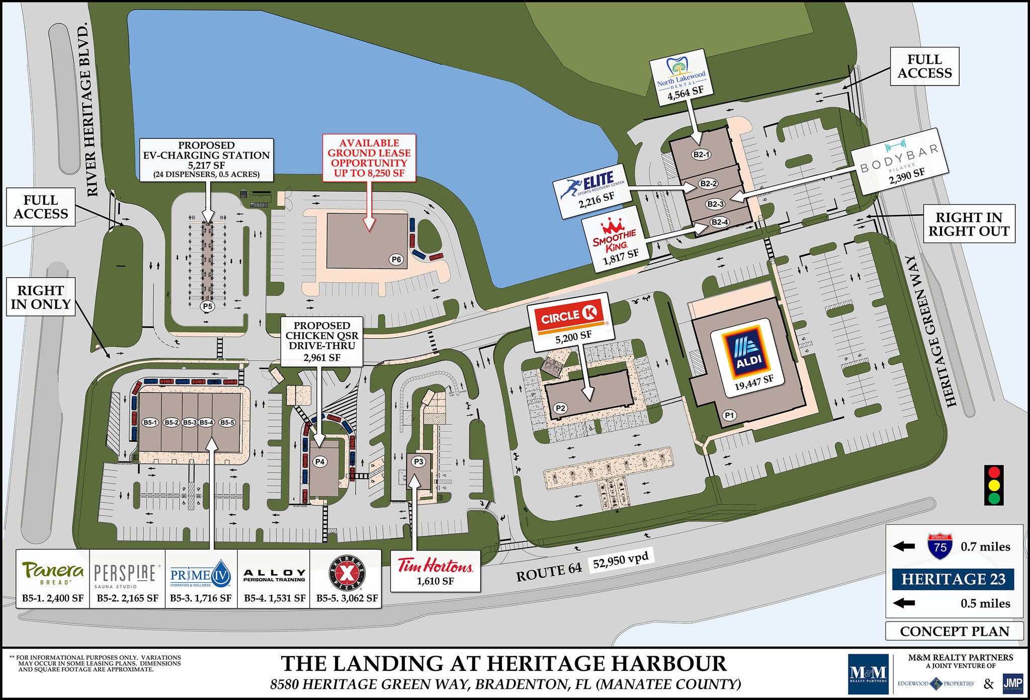 8260 Heritage Green way, Bradenton, FL à louer Plan de site– Image 1 sur 1