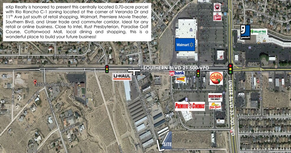 1799 11th Ave SE, Rio Rancho, NM à vendre - Plan de site – Image 2 sur 4