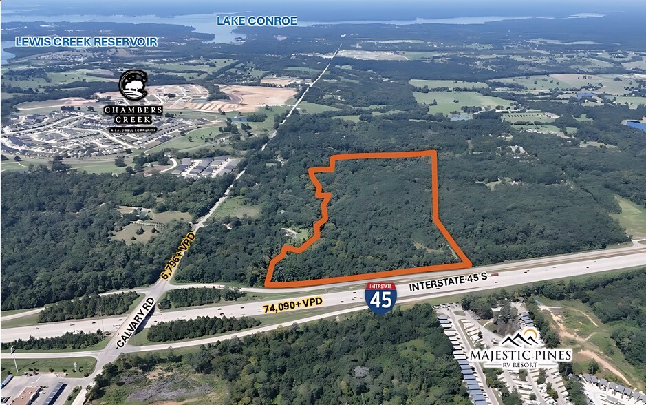 15201 N Interstate 45, Willis, TX à vendre - Aérien – Image 2 sur 9
