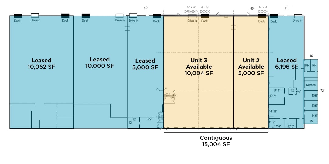 7700 Hub Pky, Valley View, OH à louer Plan d’étage– Image 1 sur 1