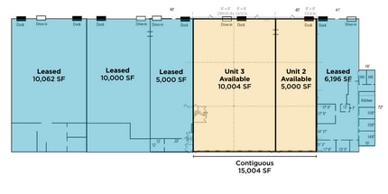 7700 Hub Pky, Valley View, OH à louer Plan d’étage– Image 1 sur 1