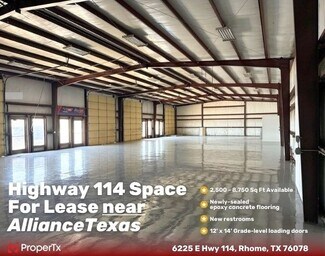 Plus de détails pour 6225 E Highway 114, Rhome, TX - Industriel/Logistique à louer