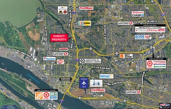 4909 NE Hazel Dell Ave, Vancouver, WA - Vue aérienne  vue de carte