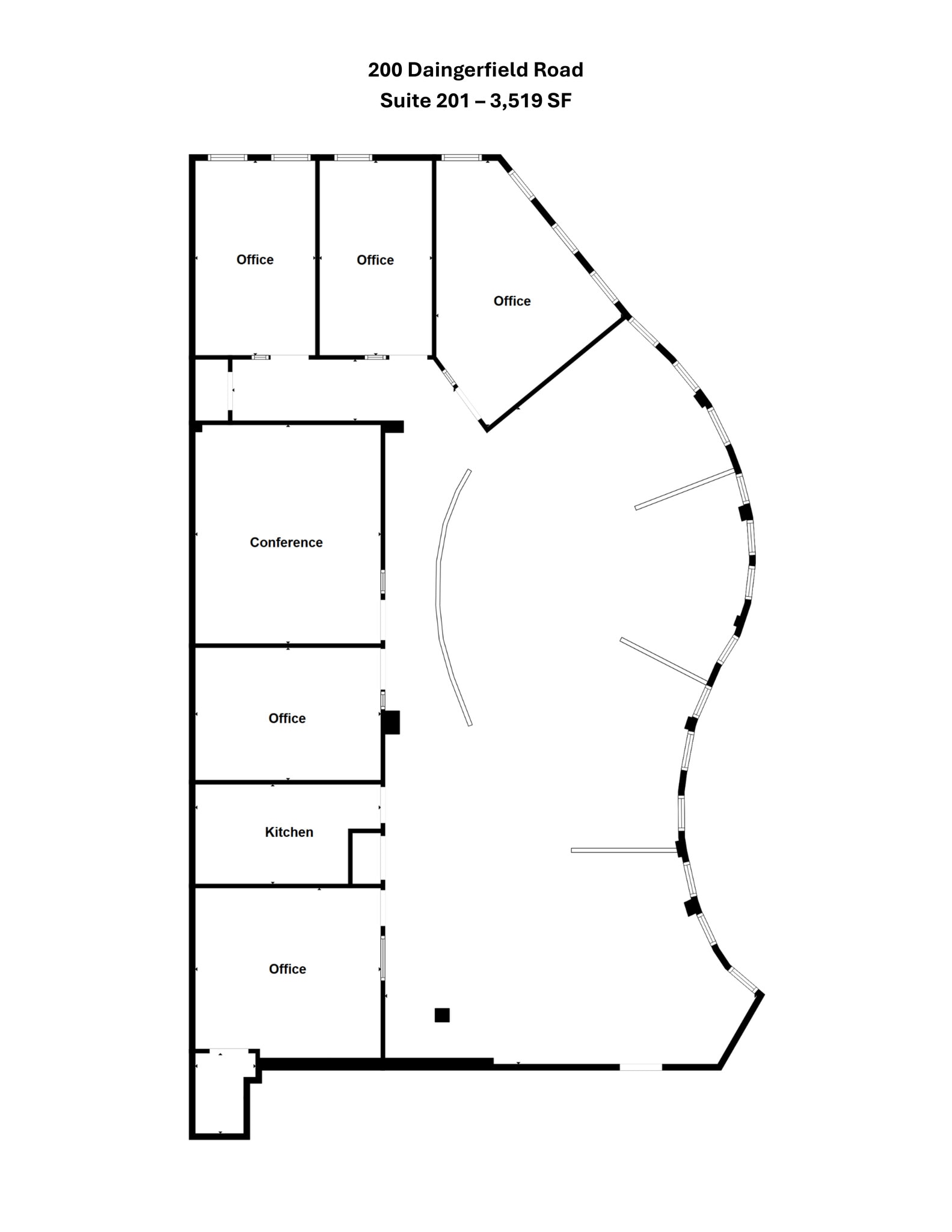 200 Daingerfield Rd, Alexandria, VA à louer Plan de site– Image 1 sur 7